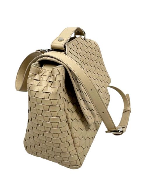 borsa donna sveva small in nappa woven avorio Orciani | B01999-NAPPA WOVENAVORIO
